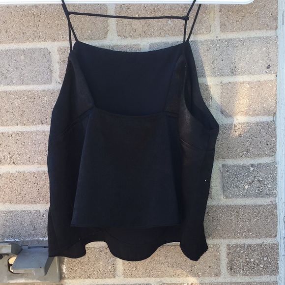 Black, open-back, spaghetti strap - Picture 2 of 2